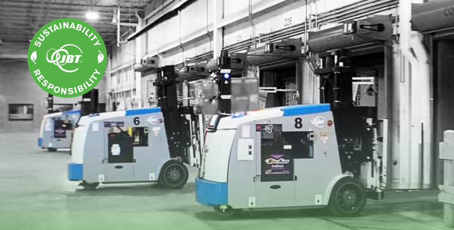 JBT’s Automated Guided Vehicle Solutions Are Inherently Sustainable