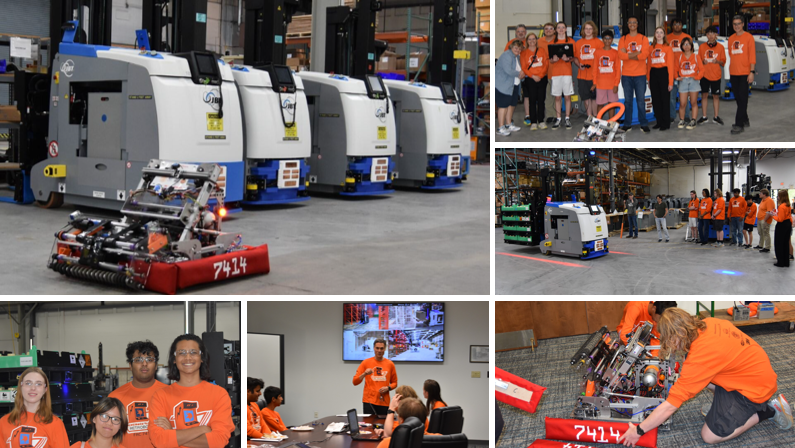 Celebrating Innovation: JBT Automated Systems Hosts Local Robotics High School Team